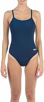 Arena Women's Solid Challenge Back One Piece Swimsuit One Piece Swimsuit (Pack of 1)