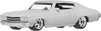 Hot Wheels Wild Speed 1970 Chevelle SS Toy Vehicle Mini Car, Ages 3 and Up, Gray JBL94