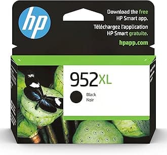 HP 952XL Black High-Yield Ink Cartridge Printers | Works OfficeJet 8702 OfficeJet Pro 7720, 7740, 8210, 8216, 8710, 8715, 8720, 8725, 8730, 8740 | Eligible for Instant Ink | F6U19AN