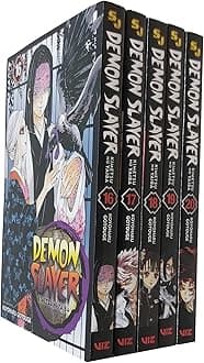 Demon Slayer Kimetsu no Yaiba Series Vol 16-20 Collection 5 Books Set By Koyoharu Gotouge