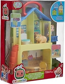 CoComelon Official Pop n' Play House Playset